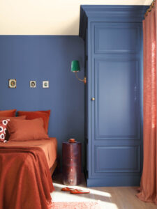Blue Nova Color Bedroom